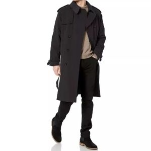 London Fog Double Breasted Trench Coat